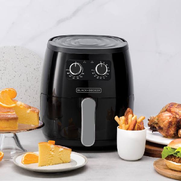 Freidora de aire Black+decker 1500 watts color negro - Imagen 3