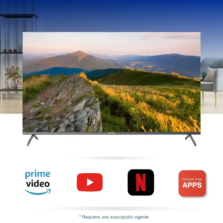 TV HYUNDAI ANDROID 50" HYLED50 4K - Imagen 4