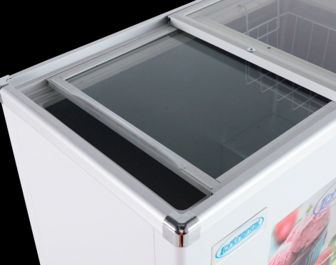 CONGELADOR CONTINENTAL 268 LITROS SD-268Q TAPA DE VIDRIO - Imagen 3